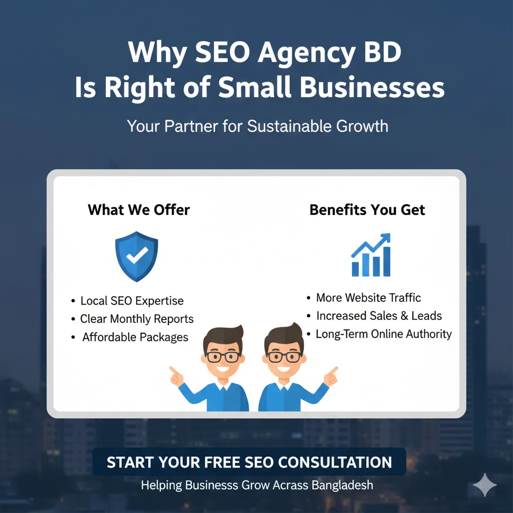 Why SEO Agency BD Is Right for Small Businesses