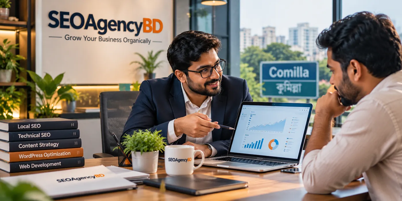 SEO Agency BD consultation for a business serving customers in Comilla and Cumilla