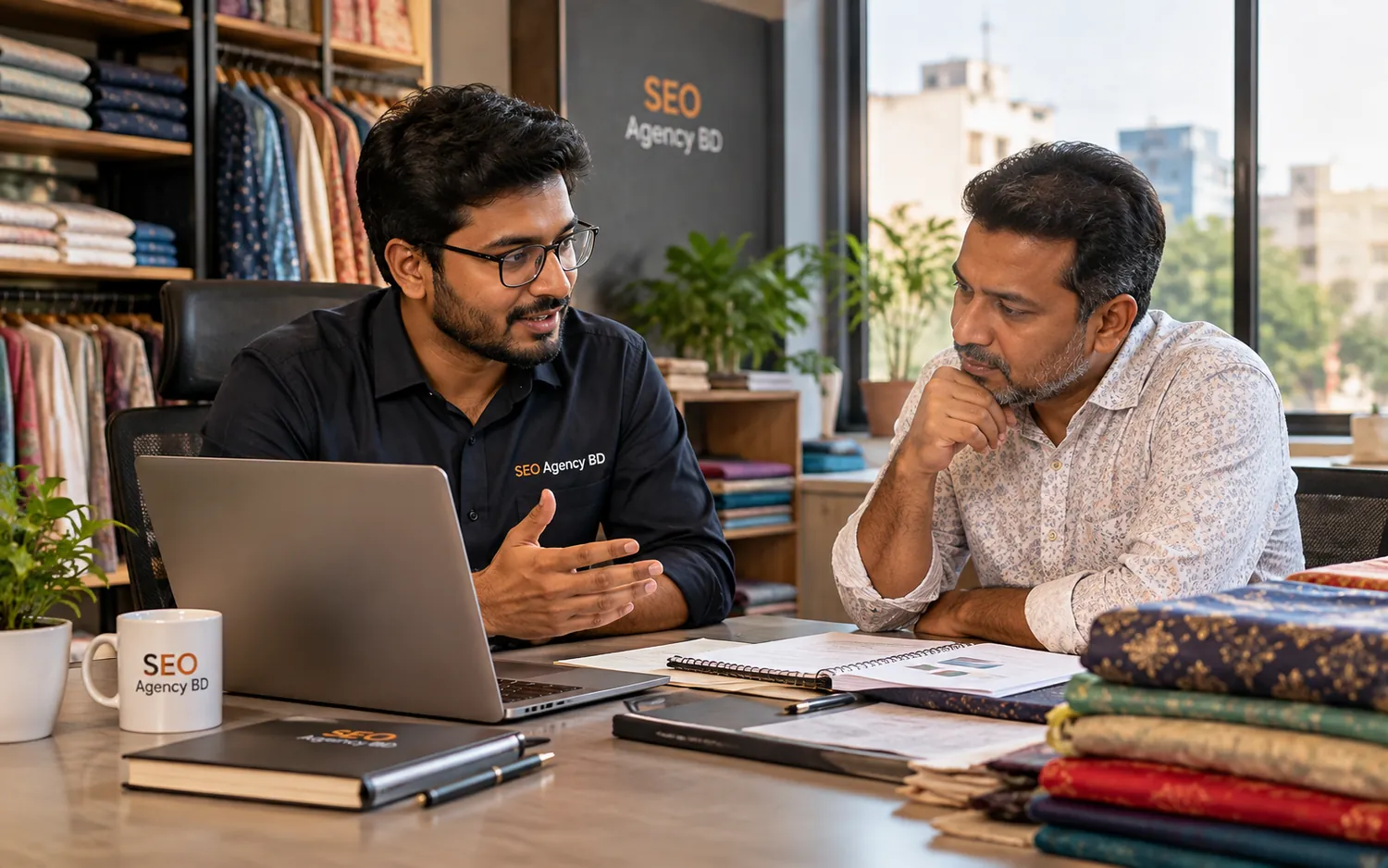 SEO Agency BD consultation with a Narsingdi business decision-maker